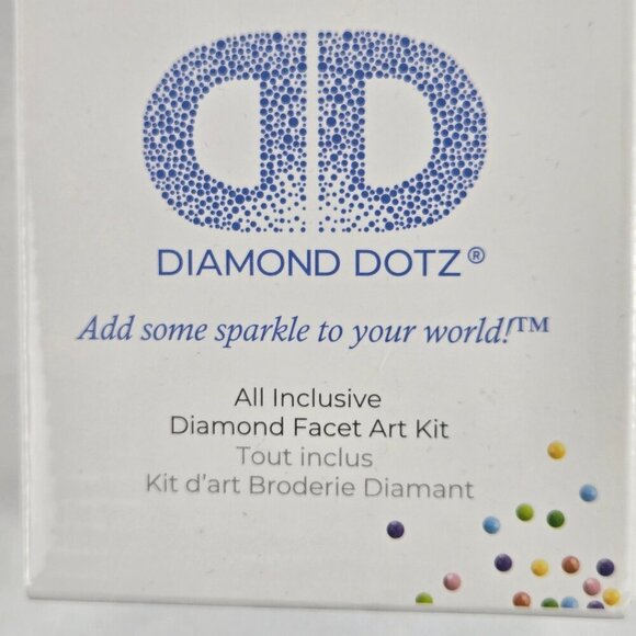 Diamond Dotz "Starry Night" by Vincent Van Gogh Diamond Art Painting 20" x 16" - Picture 4 of 9